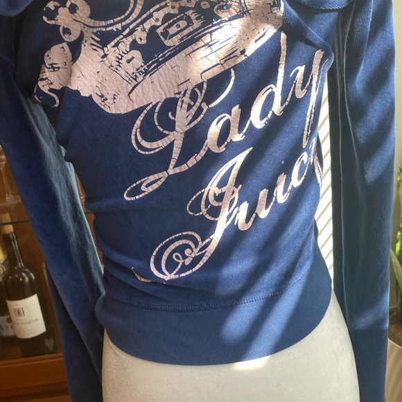 Vintage Juicy Couture Lady Juicy Zip-Up - Picture 4 of 6